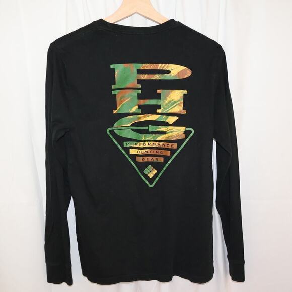 Columbia Long Sleeve Hunting T Shirt Men Size Medium Logo - Picture 7 of 12